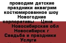 проводим детские праздники аквагрим костюмированное шоу  Новогодние корпоративы  › Цена ­ 3 500 - Новосибирская обл., Новосибирск г. Свадьба и праздники » Услуги   . Новосибирская обл.,Новосибирск г.